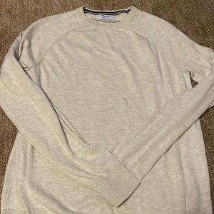 Tan crew neck sweater